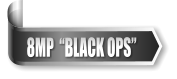 8MP  “BLACK OPS”